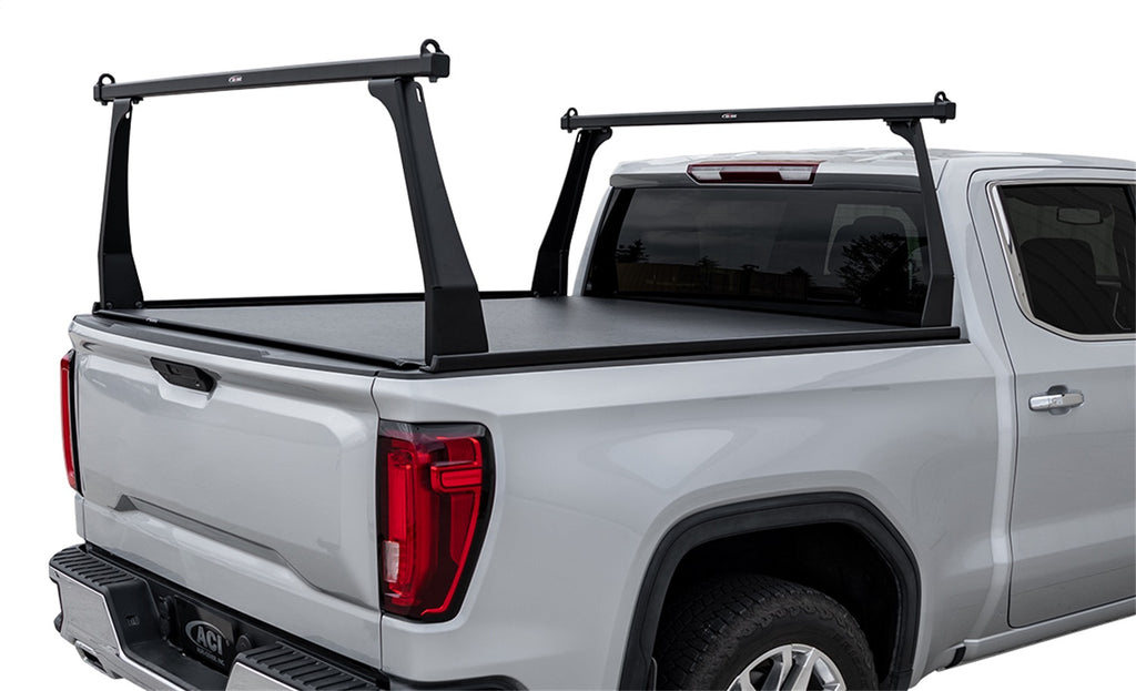 ACI F3020052 ADARAC™ Aluminum Truck Bed Rack System for Select Chevrolet Silverado 1500, Chevrolet Silverado LD, Chevrolet Silverado HD, Chevrolet Silverado HD, GMC Sierra 1500, GMC Sierra Limited, GMC Sierra HD, GMC Sierra HD