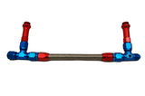 ADVANCED ENGINE DESIGN 6095 Braided Fuel Line Kit - #6 Holley Carb.
