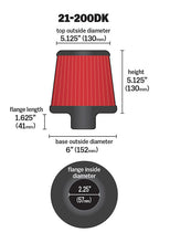 Load image into Gallery viewer, 2.25-Inch-Short-Neck-5-Inch-Element-Filter-Replacement