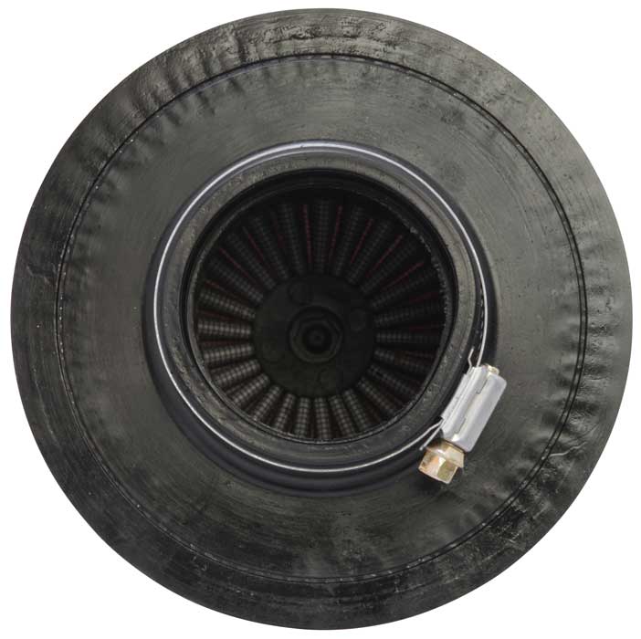 Dryflow-Air-Filter---Round-Tapered-6In-Base-Od-X-5In-Top-Od-X-5.5In-H-X-2.5In-Flange-Id
