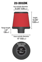 Load image into Gallery viewer, 2.50-Inch-Short-Neck-5-Inch-Element-Filter-Replacement