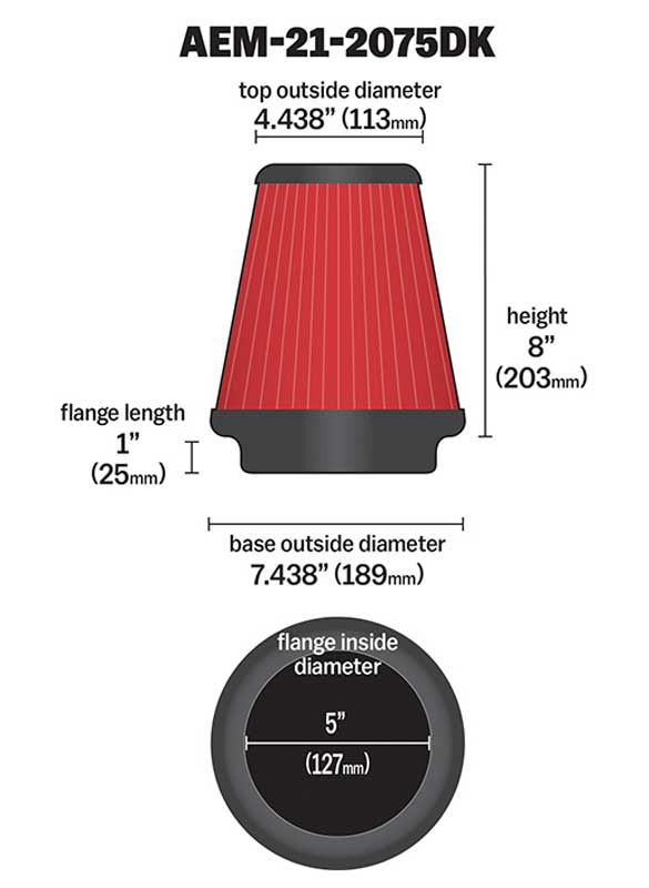 5In-Dryflow-Air-Filter-With-8In-Element