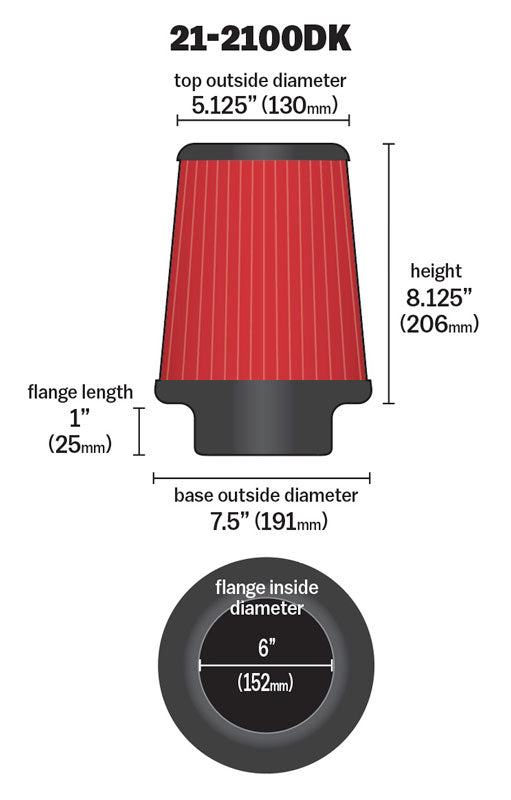 6-Inch-Dry-Flow-Short-Neck-9-Inch-Element-Filter-Replacement