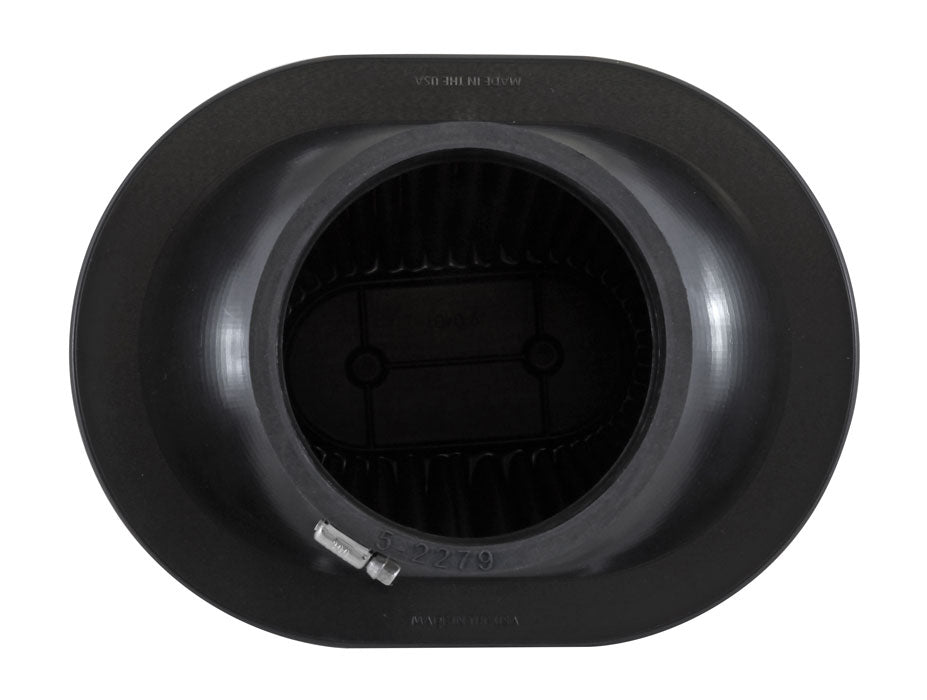 Dryflow-Air-Filter-Oval-Tapered-8In-X-10.5In-OS-Base--5In-X-7.75In-OS-Top--8In-Height