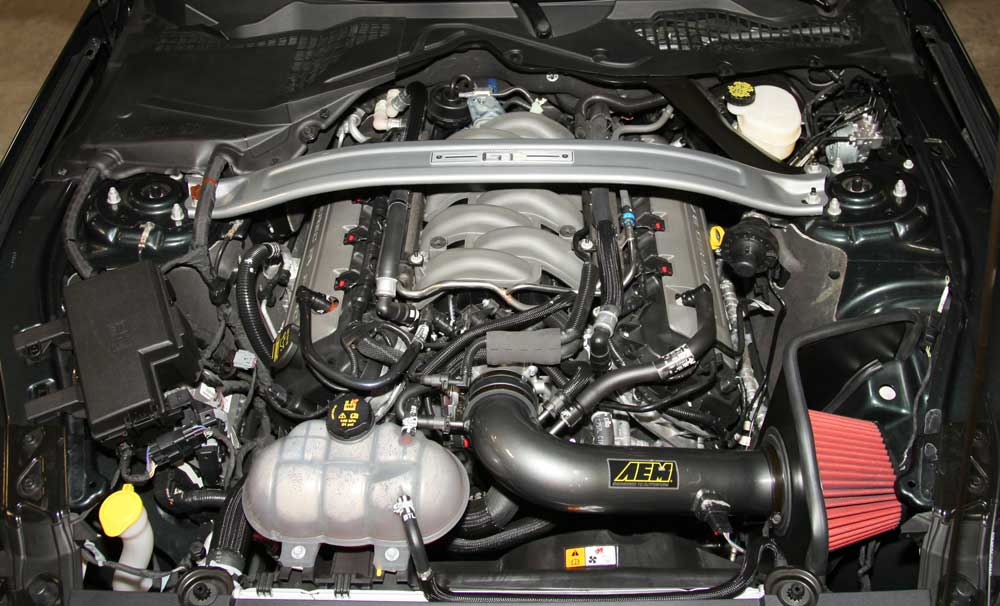 2015-Ford-Mustang-Gt-5.0L-V8---Cold-Air-Intake-System---Gunmetal-Gray
