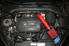 Load image into Gallery viewer, 2015-Volkswagen-Golf-Gti-2.0L-Cold-Air-Intake-System-Wrinkle-Red