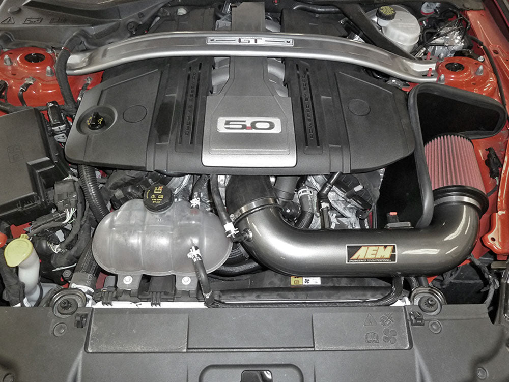 2018-Ford-Mustang-V8-5.0L-FI-Gunmetal-Gray-Cold-Air-Intake