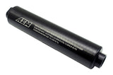 AEM ELECTRONICS 25-201BK Universal High Volume Fu el Filter. Inlet: -10AN