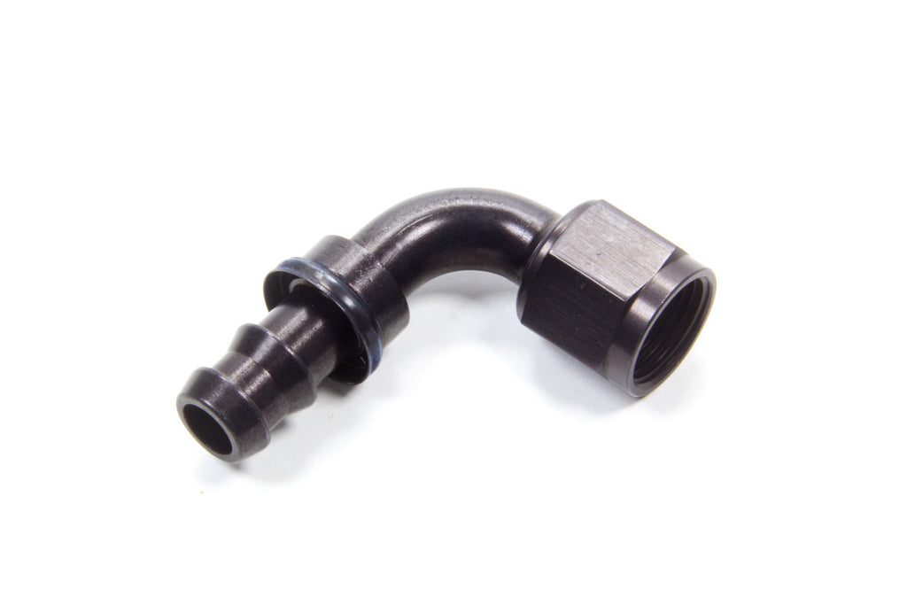 AEROQUIP FBL1533 #8 90 Degree Socketless Black