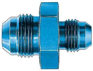 AEROQUIP FBM2160 Alum Union Reducer #8 Flare- #6 Flare - Bulk