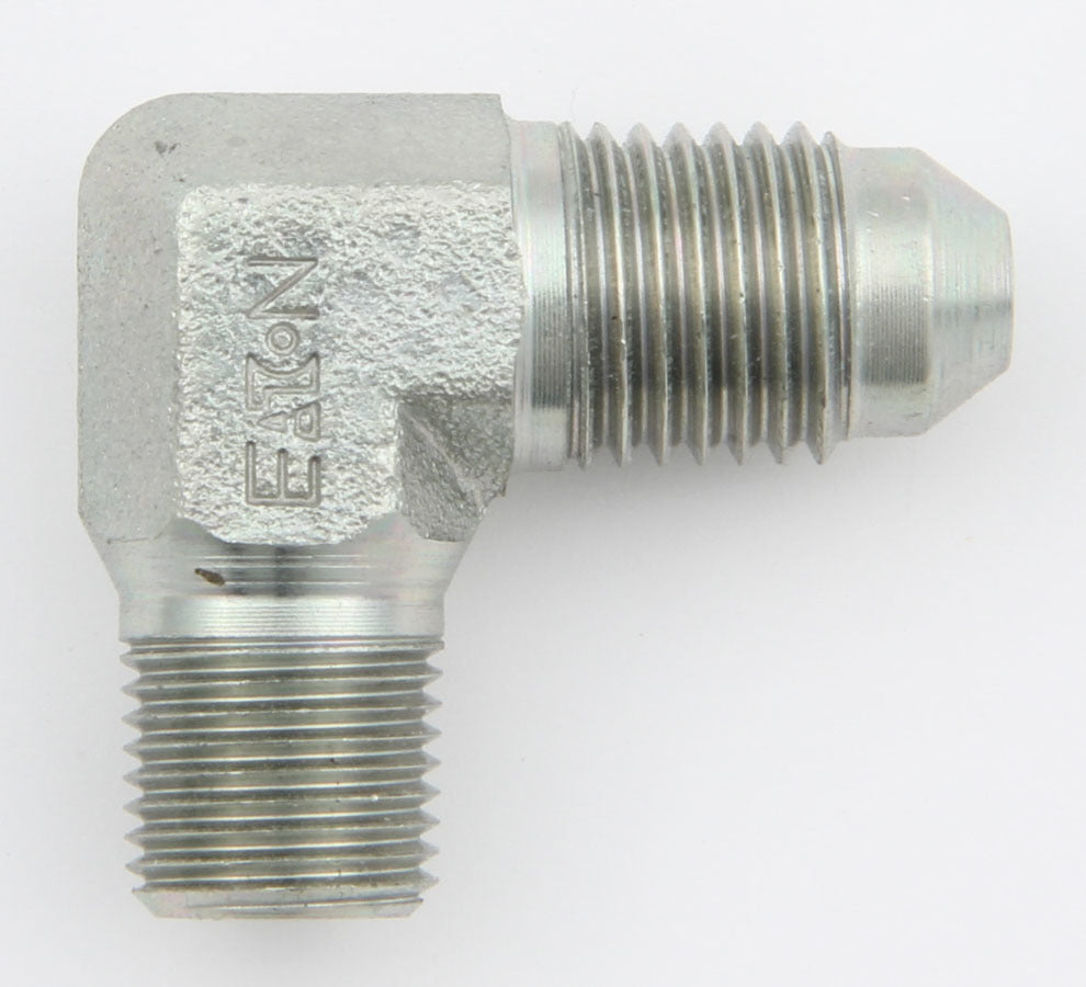 AEROQUIP FBM2610 Stl 90 Deg Elbow 1/8in MP/#3 Flare - Bulk