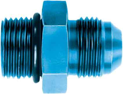 AEROQUIP FBM2955 Alum O-Ring Boss To Male 37 Deg - Bulk