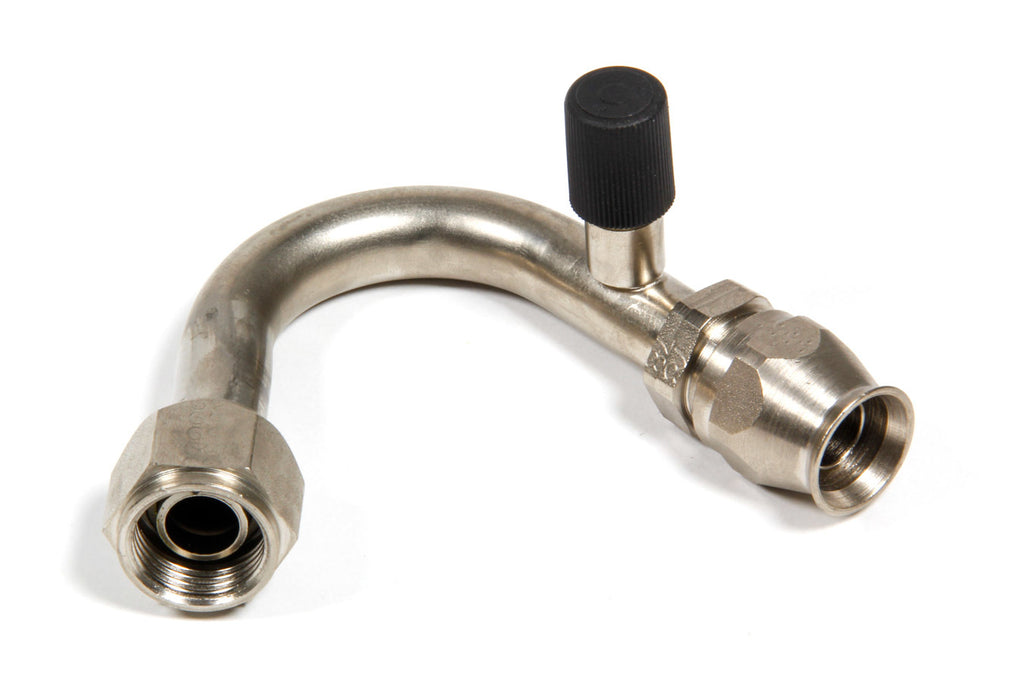 AEROQUIP FCE1894 135 Degree -10 A/C Fitting w/Charger Port