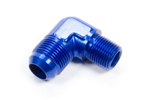 Load image into Gallery viewer, AEROQUIP FCM2017 90 Deg 12 AN to 1/2in Pipe Alum. Adapter