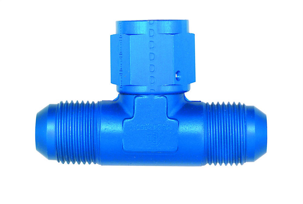 AEROQUIP FCM2282 #6 Tee w/ #6 Female Bottom Adapter