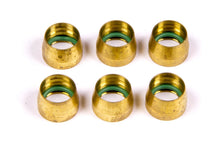 Load image into Gallery viewer, AEROQUIP FCM2431 -8 Replacement A/C Brass Sleeves (6pk)