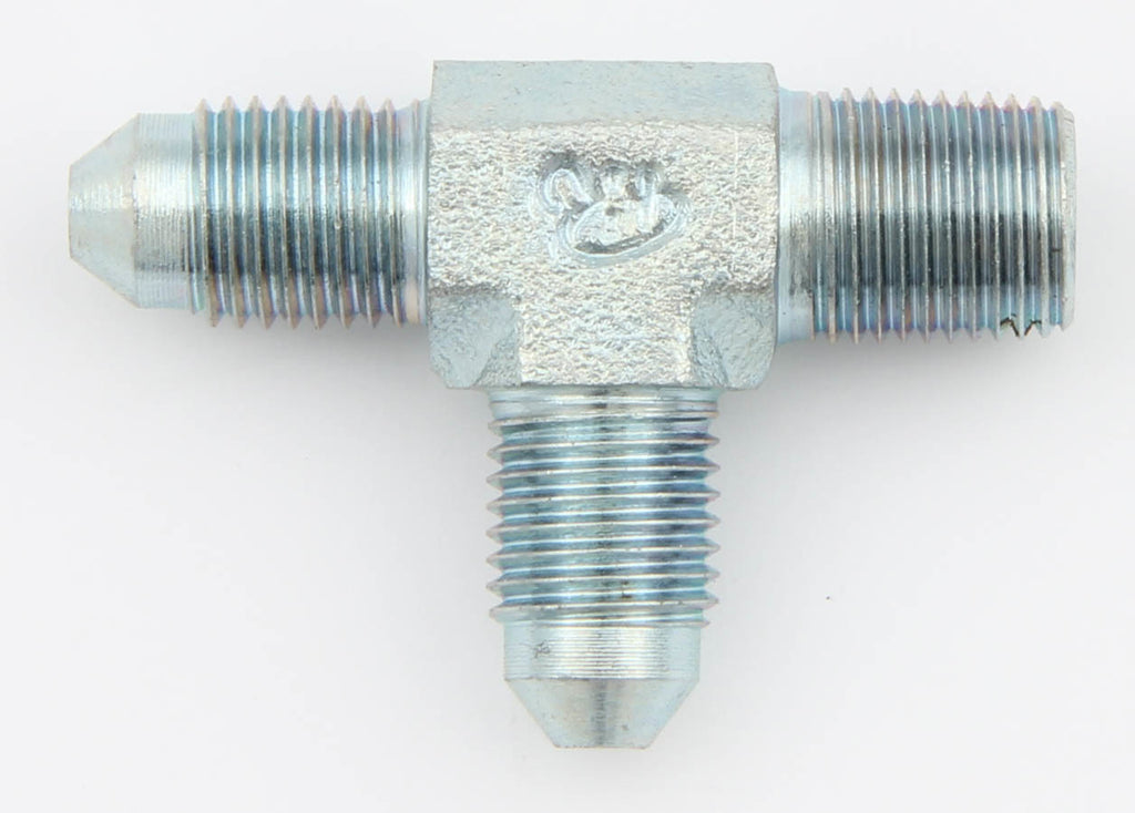 AEROQUIP FCM2700 Male Run Tee Steel #3 To 1/8 Npt