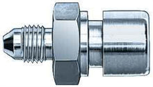 Load image into Gallery viewer, AEROQUIP FCM2936 #3 To 3/8-24 Inverted Female Steel Adapter