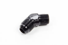 Load image into Gallery viewer, AEROQUIP FCM5023 45 Deg Alum #8 to 3/8npt Fitting Black