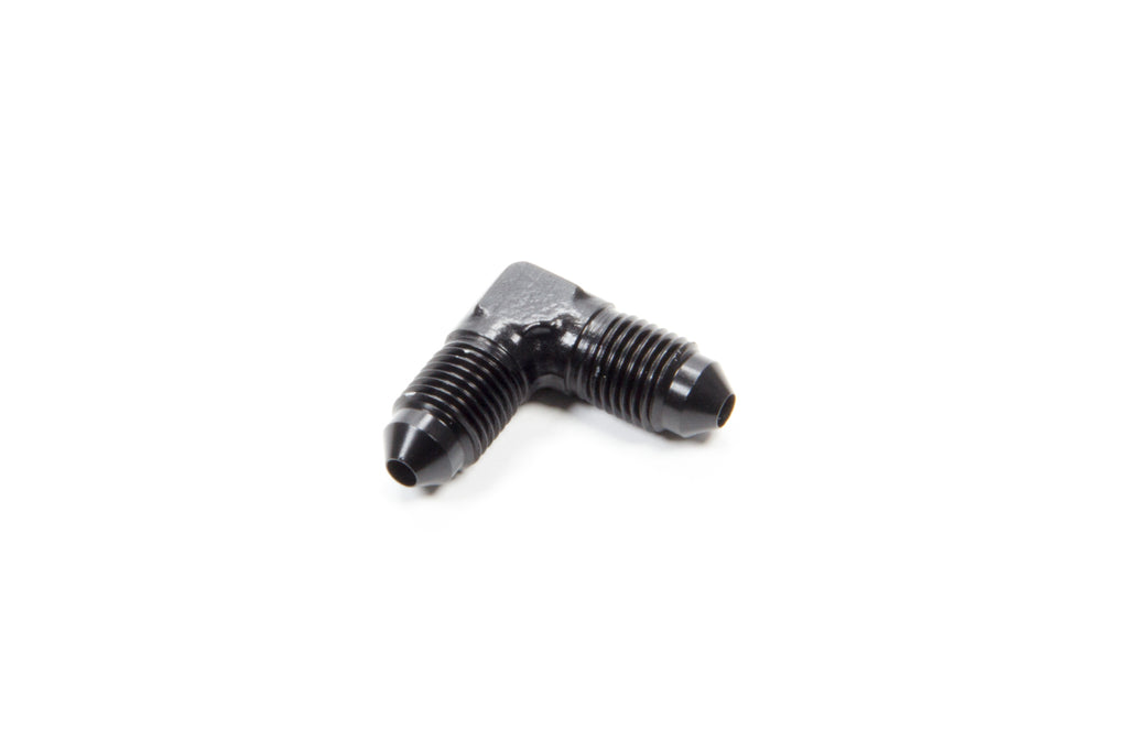 AEROQUIP FCM5186 #3 Flare 90 Deg Elbow Union Black