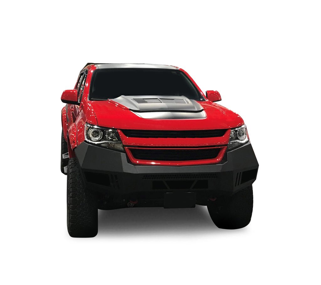 Black Horse Off Road AFB-CO15 Armour Heavy Duty Front Bumper for Select Chevrolet Colorado