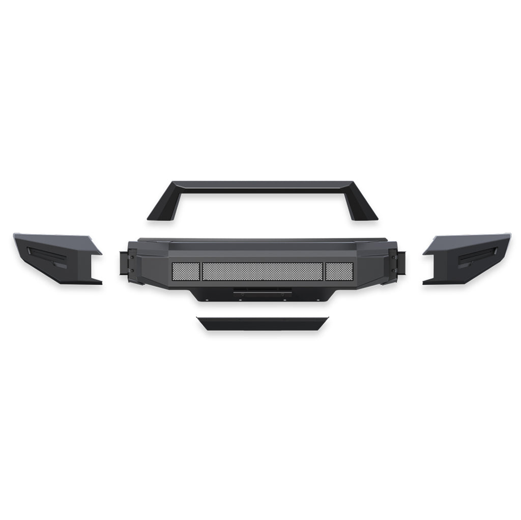 Black Horse Off Road AFB-CO20 Armour II Heavy Duty Front Bumper for Select Chevrolet Colorado