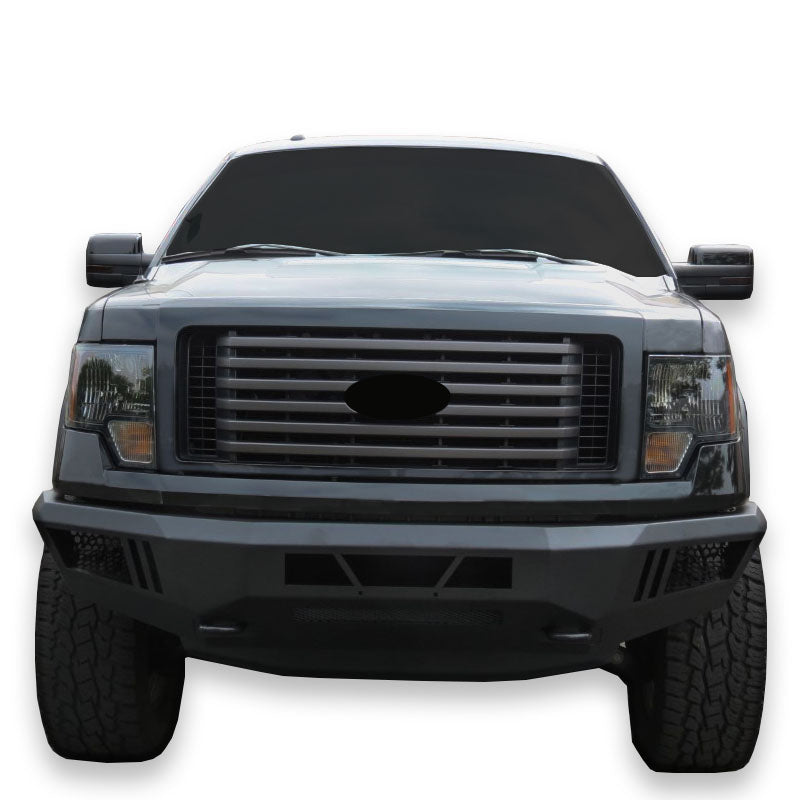 Black Horse Off Road AFB-F109 Armour Heavy Duty Front Bumper for Select Ford F-150