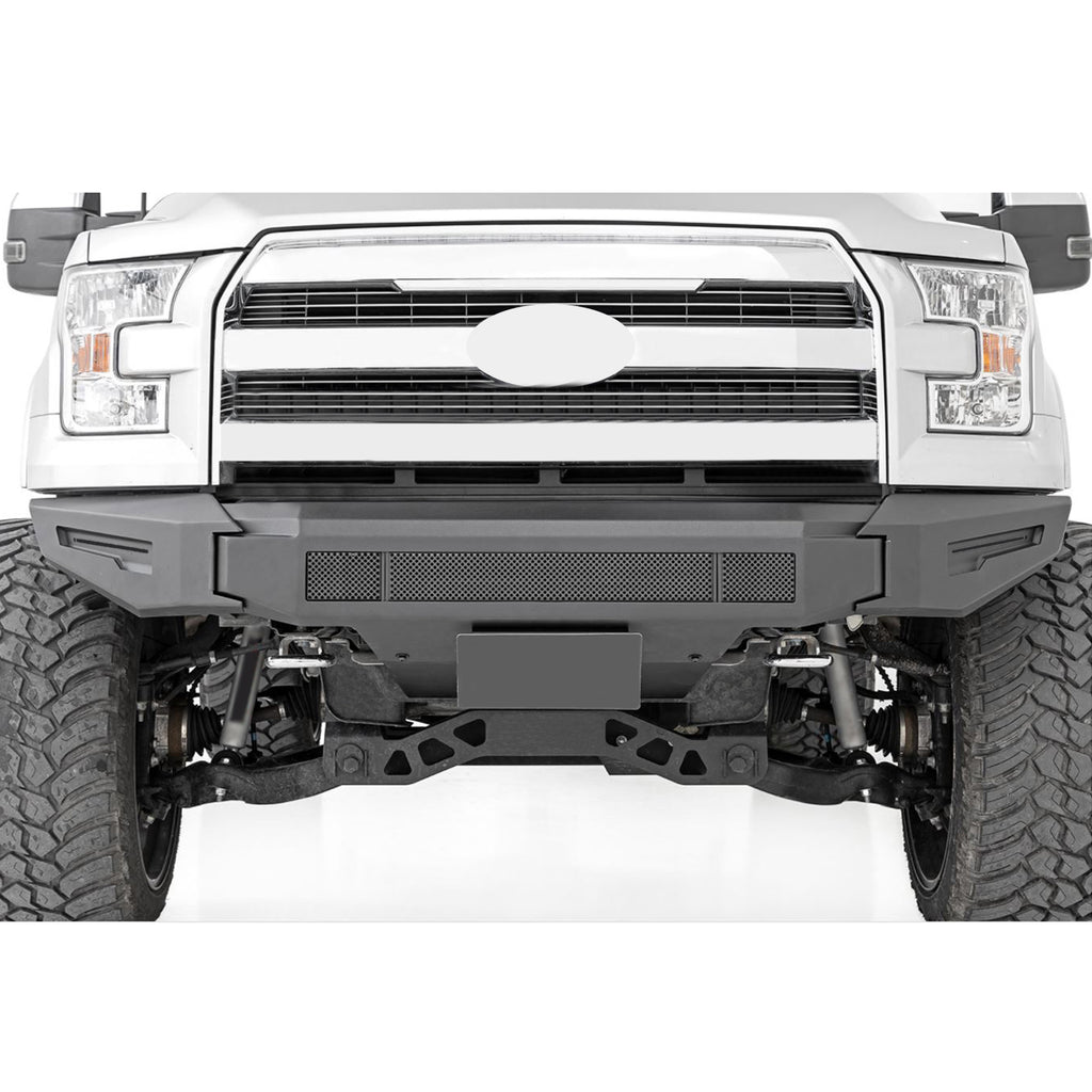 Black Horse Off Road AFB-F116-BU Armour II Heavy Duty Modular Front Bumper-Bumper Only for Select Ford F-150