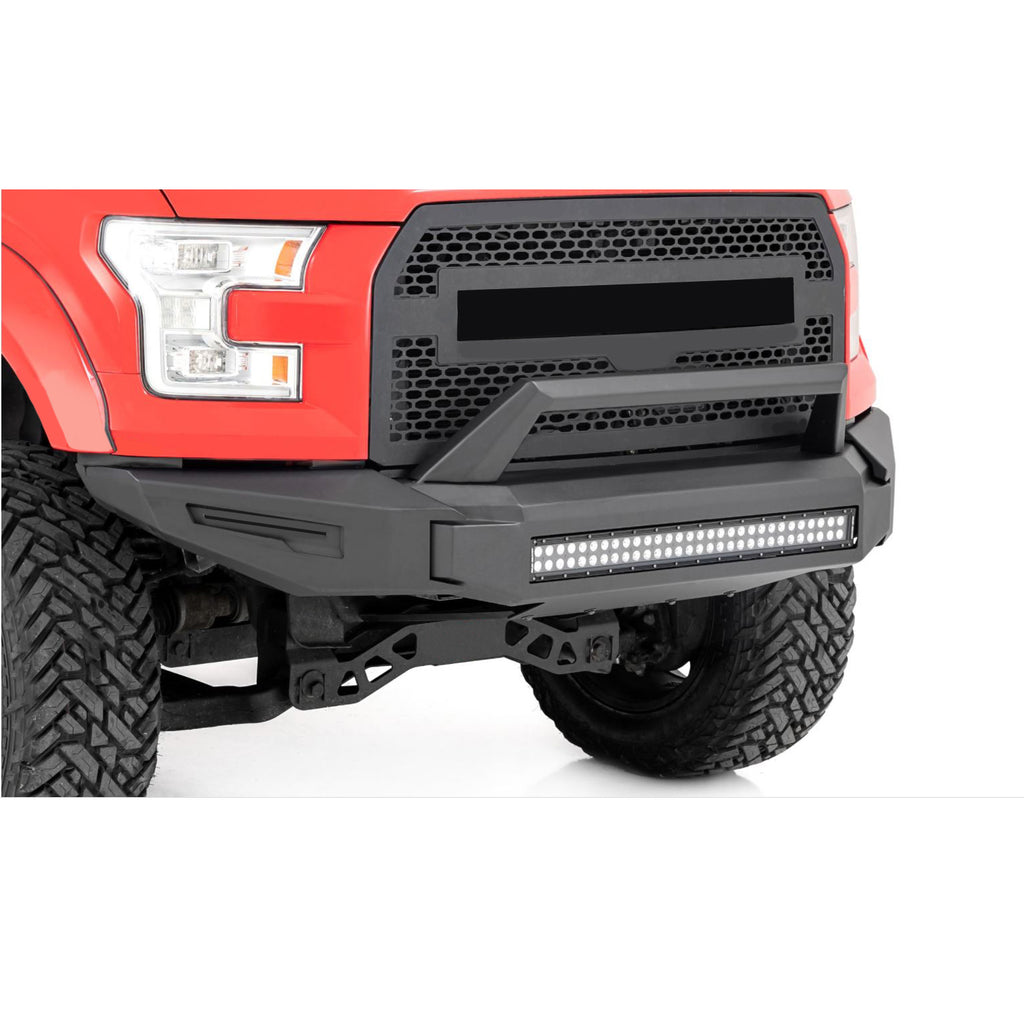 Black Horse Off Road AFB-F116-K2 Armour II Heavy Duty Modular Front Bumper Kit for Select Ford F-150