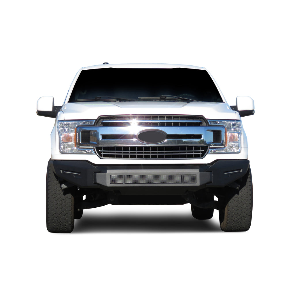 Black Horse Off Road AFB-F119-BU Armour II Heavy Duty Modular Front Bumper-Bumper Only for Select Ford F-150