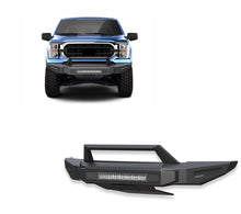 Load image into Gallery viewer, Black Horse Off Road AFB-F121-K1 Armour II Heavy Duty Modular Front Bumper Kit for Select Ford F-150