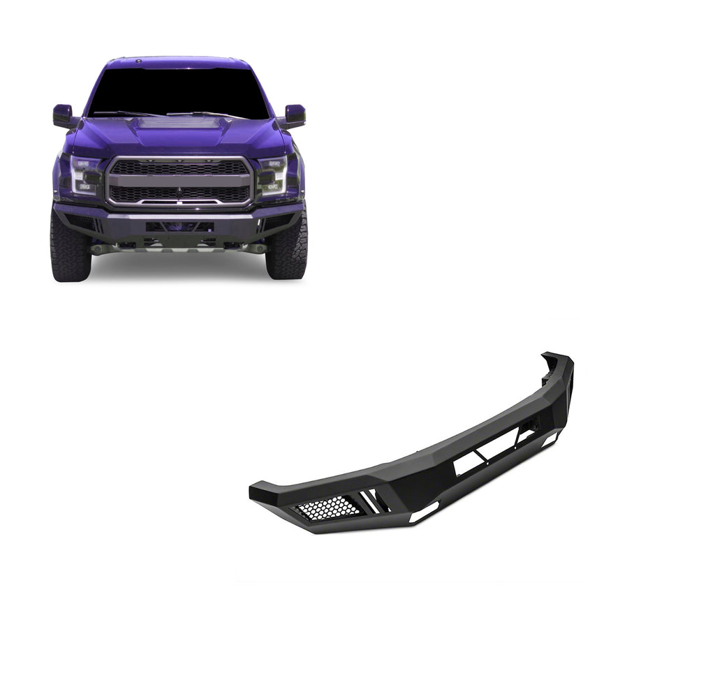 Black Horse Off Road AFB-F1RA-17 Armour Heavy Duty Front Bumper for Select Ford F-150