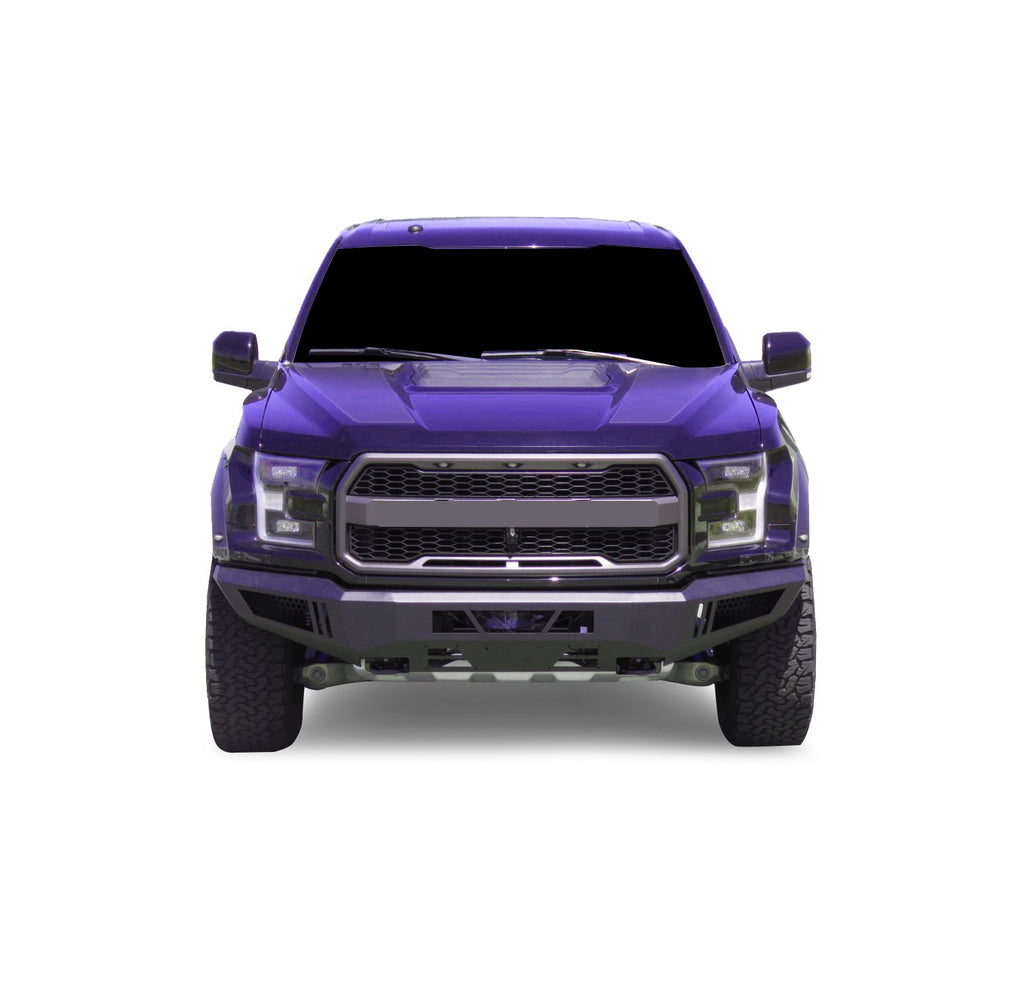 Black Horse Off Road AFB-F1RA-17 Armour Heavy Duty Front Bumper for Select Ford F-150