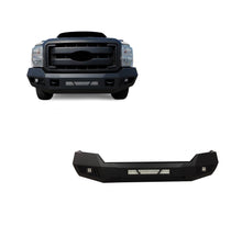 Load image into Gallery viewer, Black Horse Off Road AFB-F211-KIT Armour Heavy Duty Front Bumper Kit for Select Ford F-250 Super Duty, Ford F-350 Super Duty