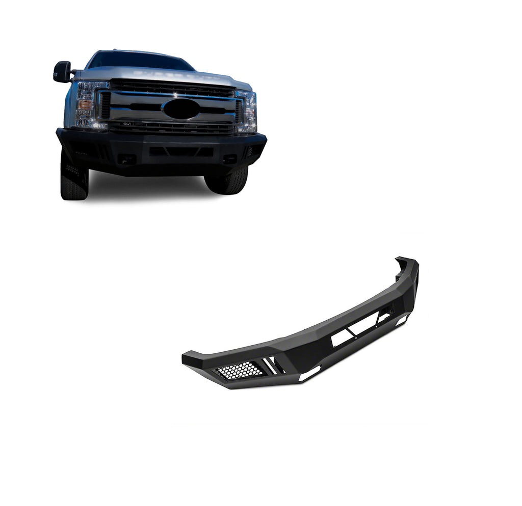 Black Horse Off Road AFB-F217 Armour Heavy Duty Front Bumper for Select Ford F-250 Super Duty, Ford F-350 Super Duty