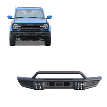 Load image into Gallery viewer, Black Horse Off Road AFB-FB22LD Armour Tubular Light Duty Front Bumper for Select Ford Bronco