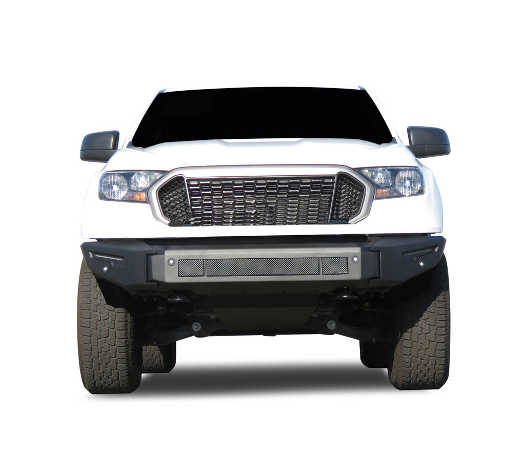 Black Horse Off Road AFB-FR19-BU Armour II Heavy Duty Modular Front Bumper-Bumper Only for Select Ford Ranger