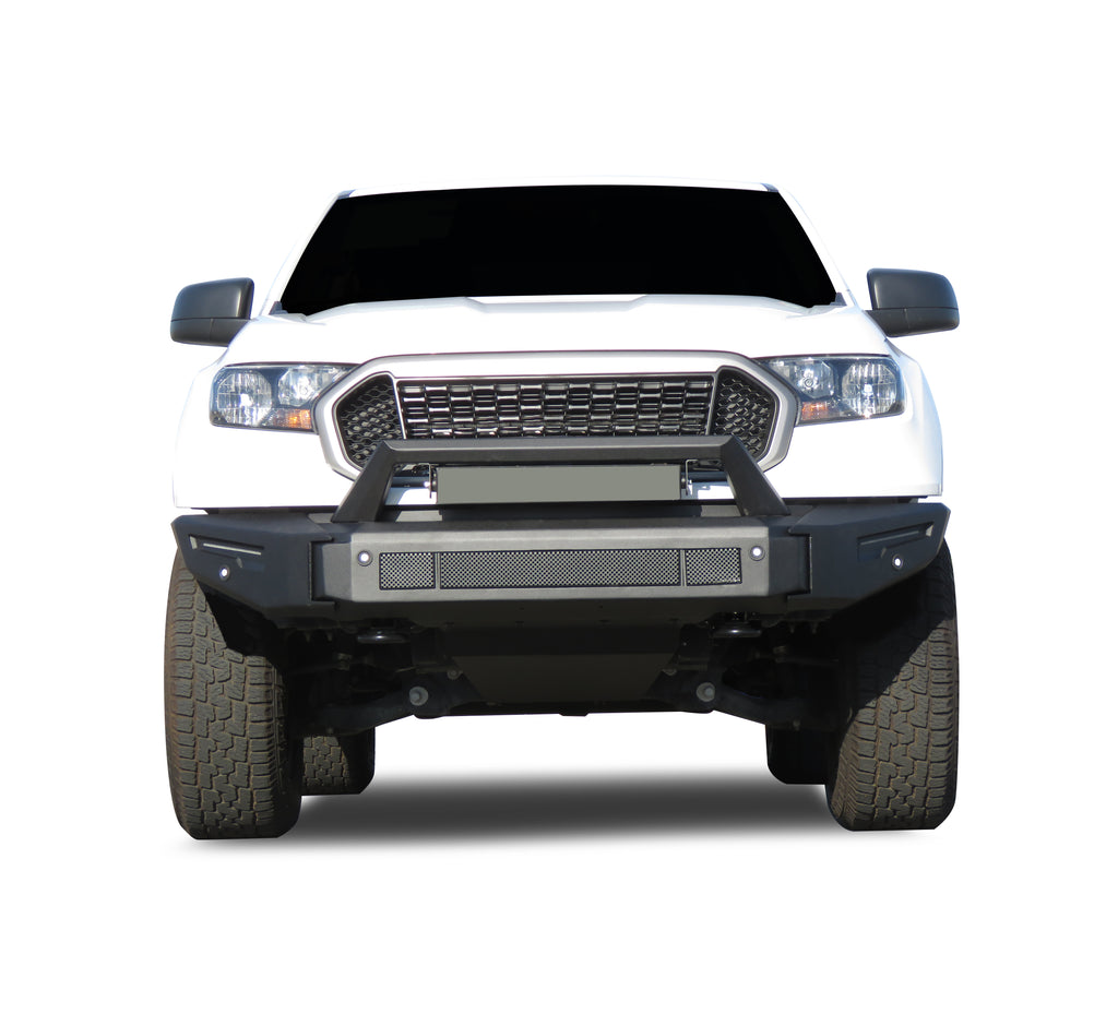 Black Horse Off Road AFB-FR19 Armour II Heavy Duty Modular Front Bumper for Select Ford Ranger