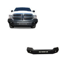 Load image into Gallery viewer, Black Horse Off Road AFB-RA13-KIT Armour Heavy Duty Front Bumper Kit for Select Ram 1500, Ram Classic, Ram ProMaster