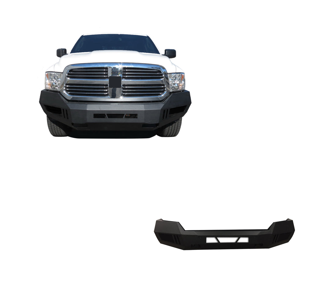 Black Horse Off Road AFB-RA13 Armour Heavy Duty Front Bumper for Select Ram 1500, Ram Classic, Ram ProMaster