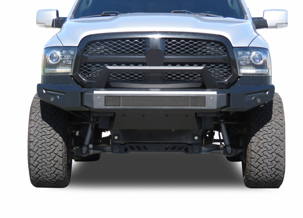 Black Horse Off Road AFB-RA14 Armour II Heavy Duty Modular Front Bumper for Select Ram 1500, Ram Classic, Ram ProMaster