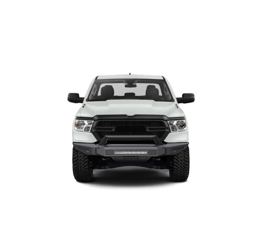 Black Horse Off Road AFB-RA20-K1 Armour II Heavy Duty Modular Front Bumper Kit for Select Ram