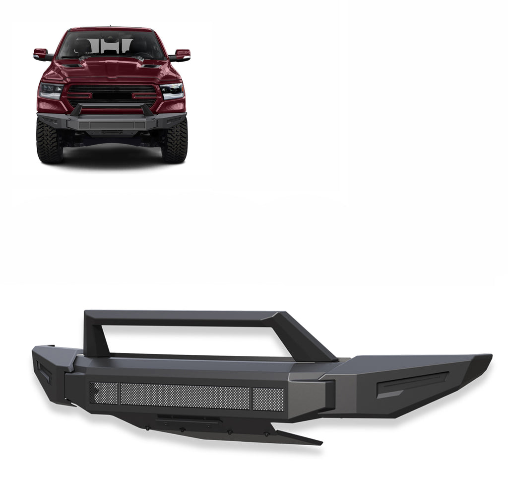 Black Horse Off Road AFB-RA20 Armour II Heavy Duty Modular Front Bumper for Select Ram