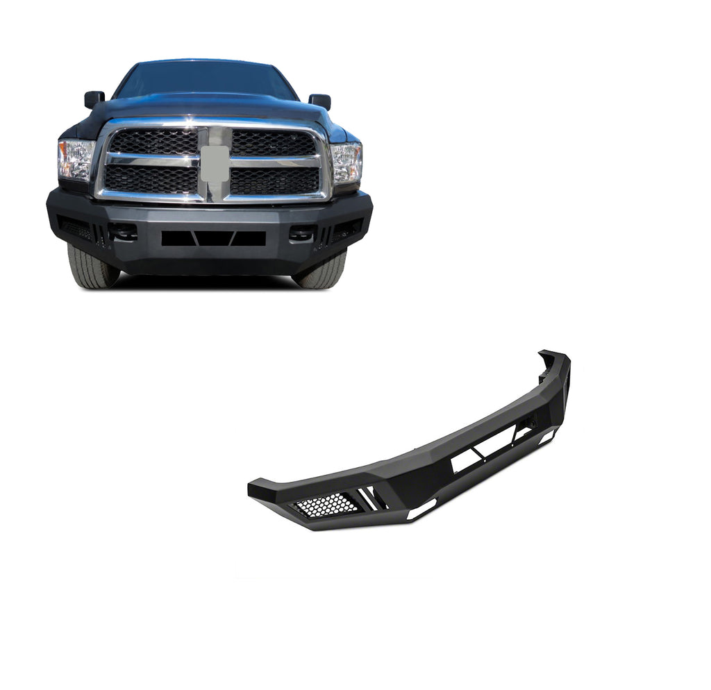 Black Horse Off Road AFB-RA25-10 Armour Heavy Duty Front Bumper for Select Dodge Ram 2500, Dodge Ram 3500, Ram 2500, Ram