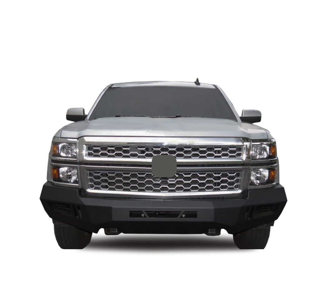 Black Horse Off Road AFB-SI14 Armour Heavy Duty Front Bumper for Select Chevrolet Silverado