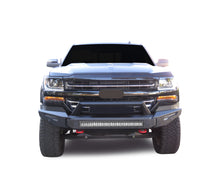 Load image into Gallery viewer, Black Horse Off Road AFB-SI17-K2 Armour II Heavy Duty Modular Front Bumper Kit for Select Chevrolet Silverado 1500, Chevrolet Silverado LD