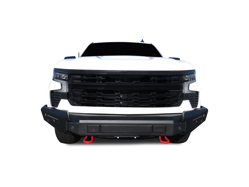 Black Horse Off Road AFB-SI23-BU Armour II Heavy Duty Modular Front Bumper-Bumper Only for Select Chevrolet Silverado 1500, Chevrolet Silverado Nueva