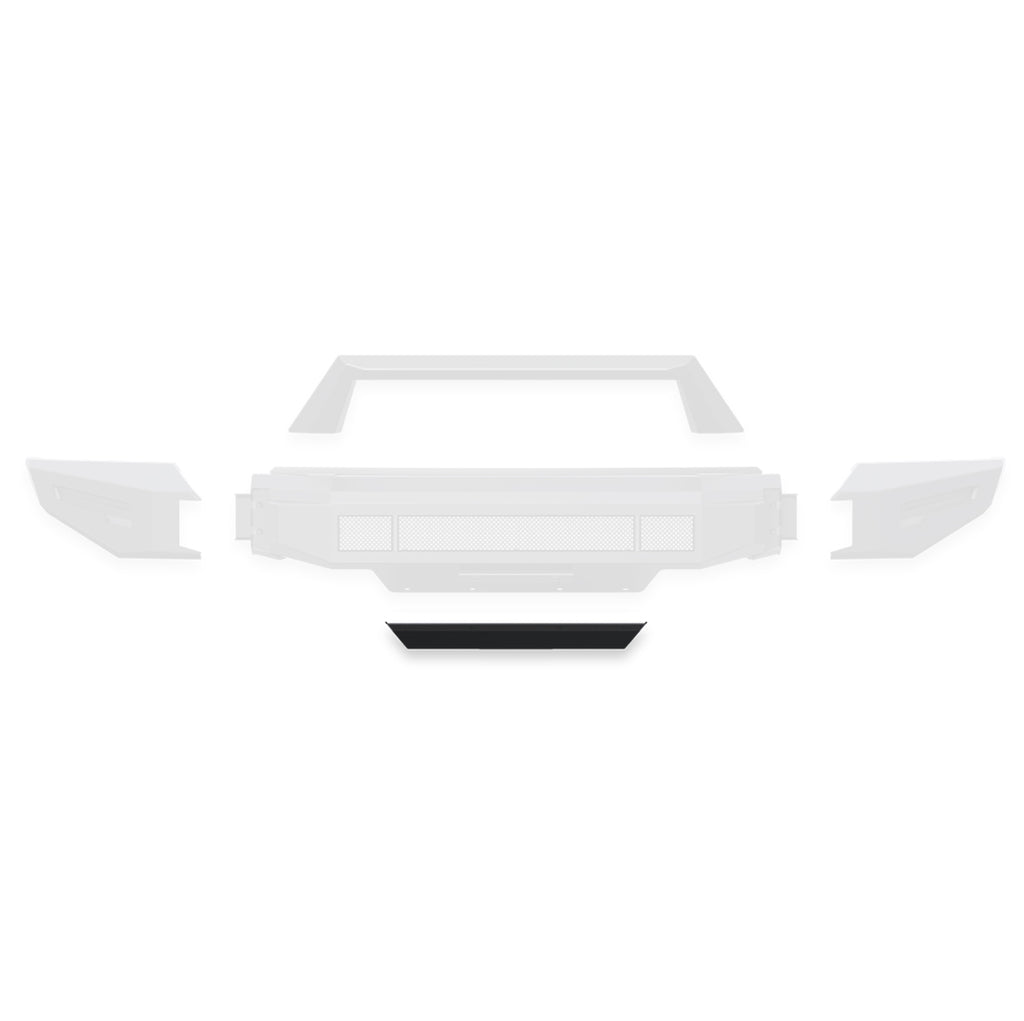 Black Horse Off Road AFB-SI23-SK Armour II Heavy Duty Modular Front Bumper Skid Plate Only for Select Chevrolet Silverado 1500, Chevrolet Silverado Nueva