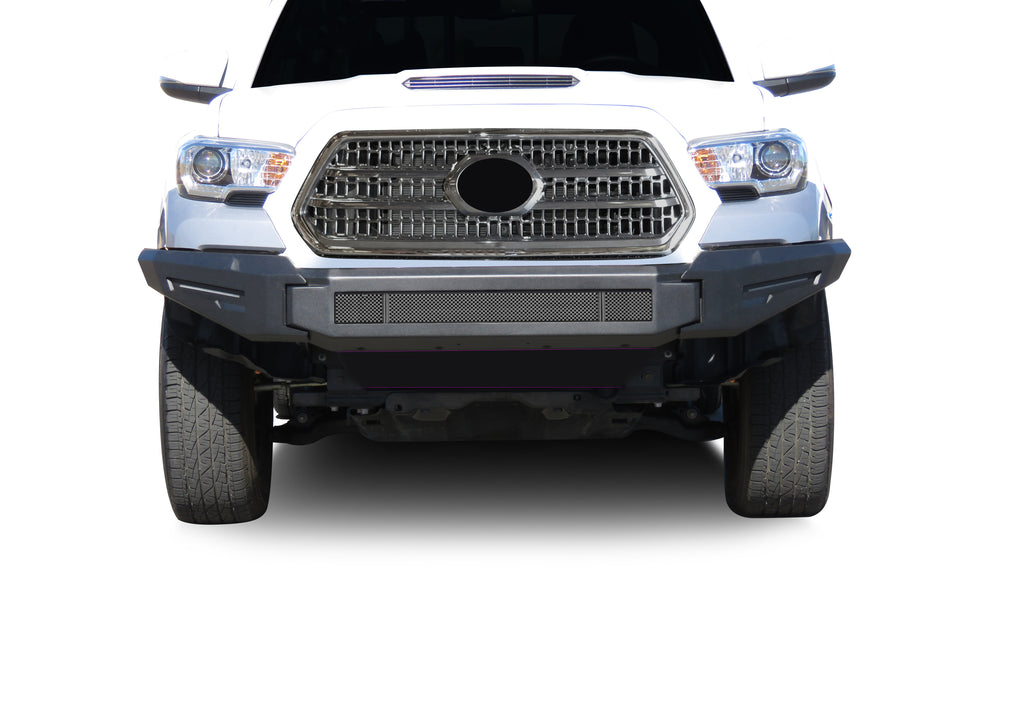 Black Horse Off Road AFB-TA21-BU Armour II Heavy Duty Modular Front Bumper-Bumper Only for Select Toyota Tacoma