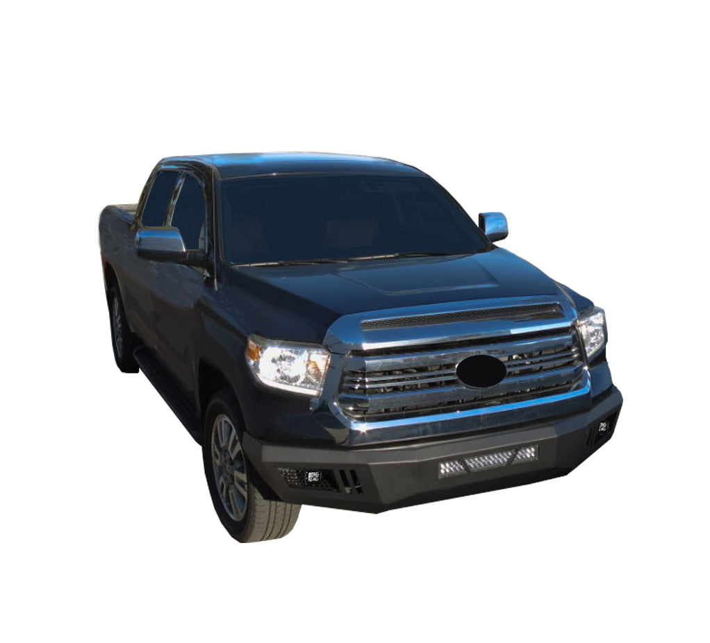 Black Horse Off Road AFB-TU14-KIT Armour Heavy Duty Front Bumper Kit for Select Toyota Tundra